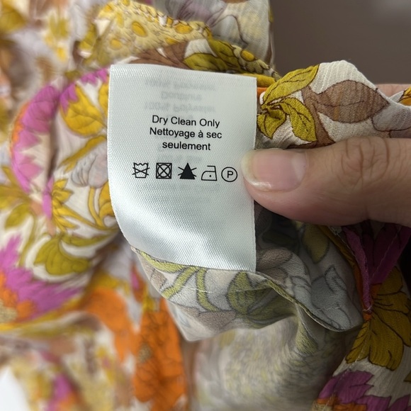 NWT VERONICA BEARD Silk Garden
Floral Eleonora Midi Skirt Stone Multi Size 0 - Picture 9 of 9